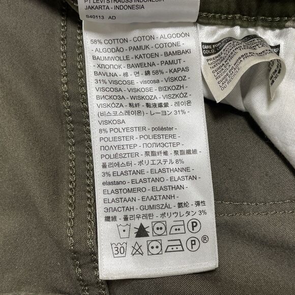 NWT Women's Levi's 720 High Rise Super Skinny Cropped Jeans Size 29 Super Soft - Picture 8 of 9